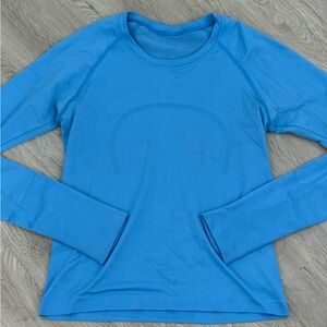 Lululemon Swiftly Tech Cropped Long Sleeve Top